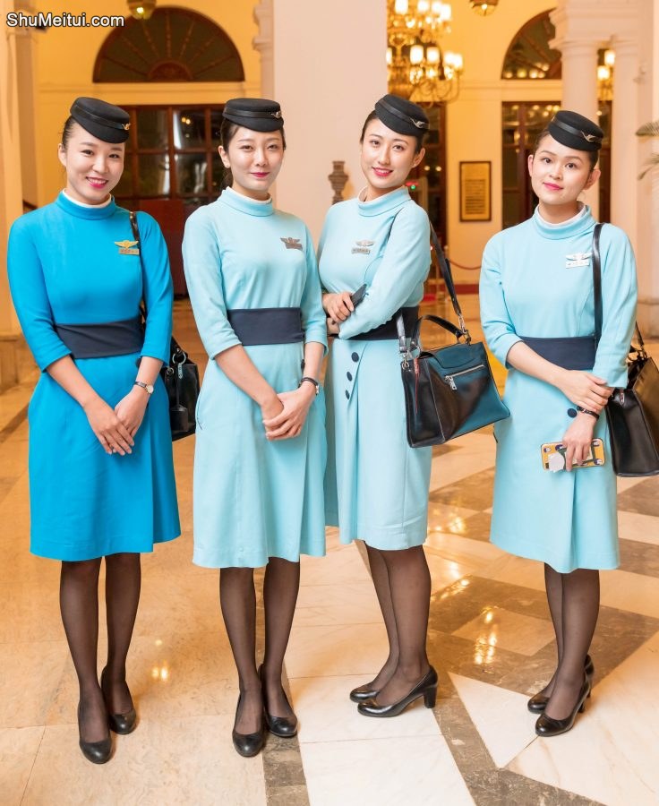 旅店偶遇马来航空的美女们，年轻漂亮大方得体[第4张/共6张]